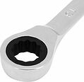 REXANT 12-5808-1 Ключ комбинированный трещоточный 13мм, CrV, зеркальный хром REXANT 