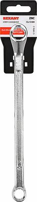 REXANT 12-5856-2 Ключ накидной коленчатый 12х13мм, цинк REXANT 
