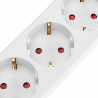 REXANT 13-4016 Удлинитель STANDARD 3 гнезда, 3м, 3х1,0мм², с/з, с выключателем, 2 USB, белый REXANT