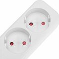 REXANT 13-4025 Удлинитель STANDARD 4 гнезда, 5м, 2х1,0мм², б/з, белый REXANT