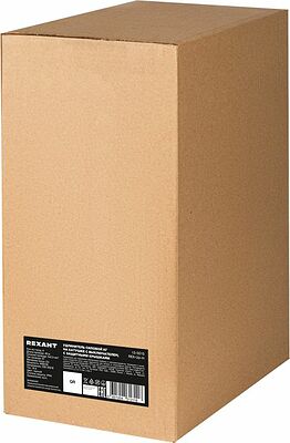 REXANT 13-5015 Удлинитель силовой КГ на катушке 4 гнезда, с/з, 40м, 3х2,5мм², IP44 с термозащитой, c защитными крышками, металлическая катушка REXANT