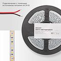 REXANT 141-638 Лента светодиодная 24В, SMD2835, 9,6Вт/м, 120 LED/м, 4000K, 10мм, 5м,IP20 REXANT
