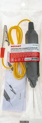 REXANT 16-0102-1 Автотестер универсальный черный (ИГЛА) REXANT