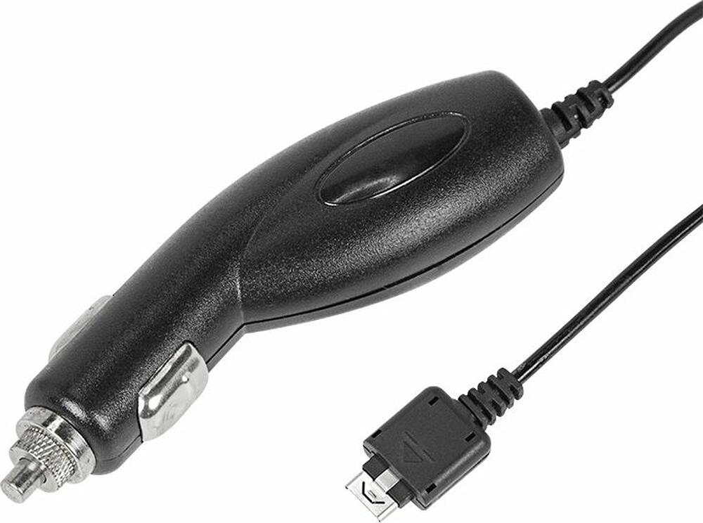 REXANT 16-0252 Автозарядка в прикуриватель для LG KG800/KG90 (АЗУ) (5 V, 700 mA) шнур спираль 1.2 м черная REXANT