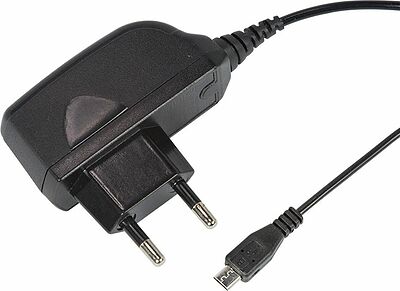 REXANT 16-0260-1 Сетевое зарядное устройство microUSB 220 В (СЗУ) (5 V, max: 1500 mA) шнур 1.2 м черное REXANT