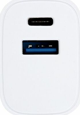 REXANT 16-0296 Сетевое зарядное устройство REXANT USB + Type-C, 5V, 2.4 A, белое