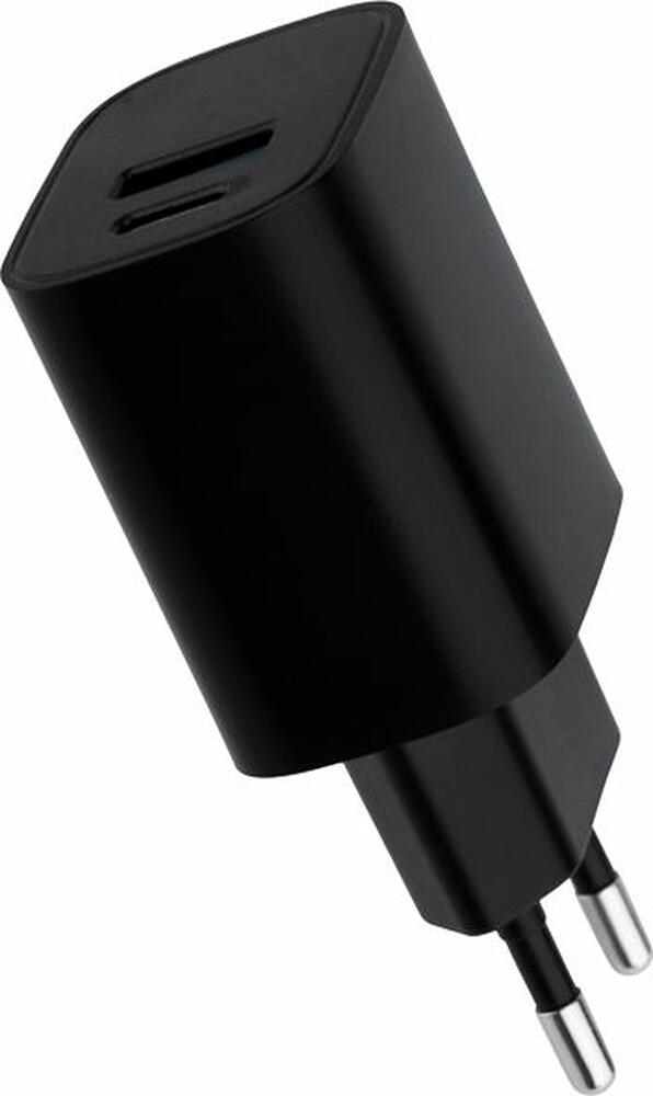 REXANT 16-0297 Сетевое зарядное устройство REXANT USB + Type-C, 5V, 2.4 A, черное