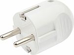 REXANT 16-0732 Вилка Евро прямая с з/к 16А белая REXANT