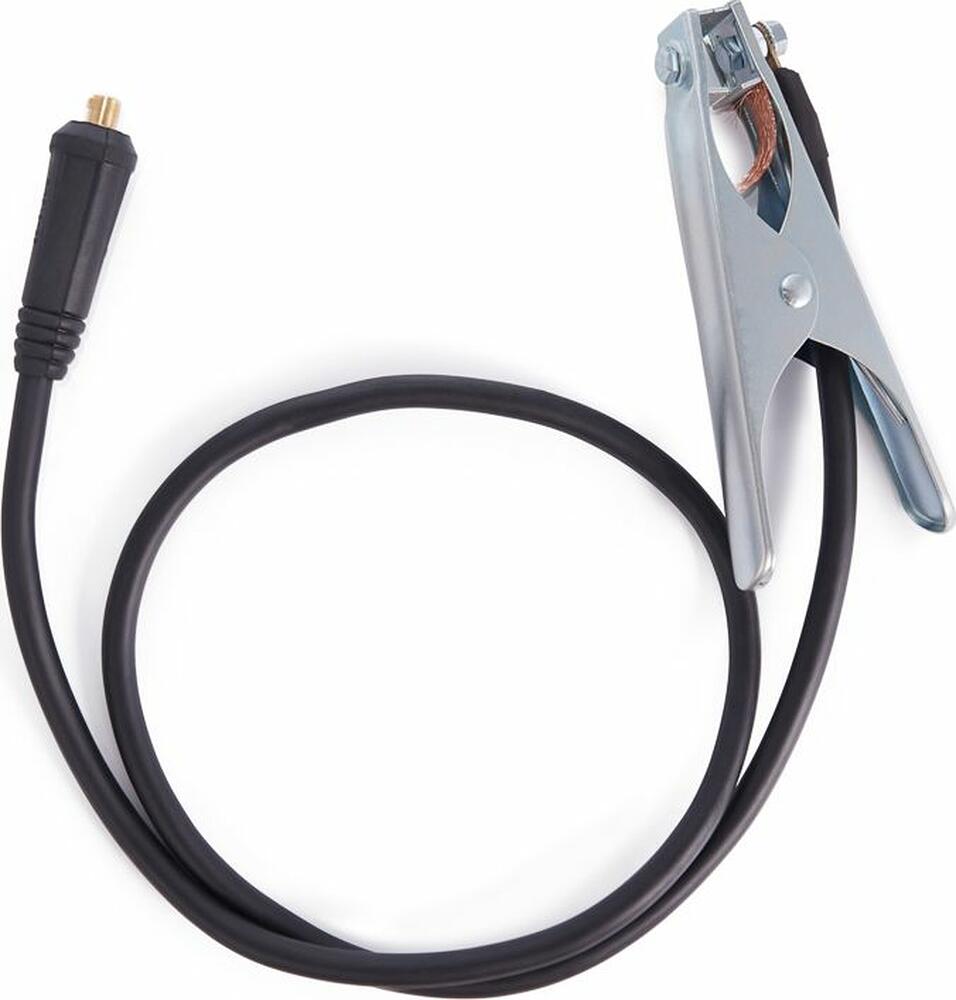 REXANT 16-0763 Сварочный кабель с клеммой заземления REXANT 16 мм² 200 А СКР 10-25 3 м