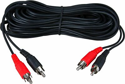 REXANT 17-0103 Шнур 2 RCA - 2 RCA, 1,5м, черный REXANT