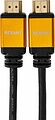 REXANT 17-6004 Кабель HDMI - HDMI 2.1, длина 2м, Gold REXANT