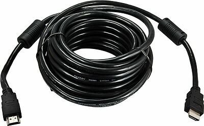REXANT 17-6209 Кабель HDMI - HDMI 1.4, 15м, Gold REXANT