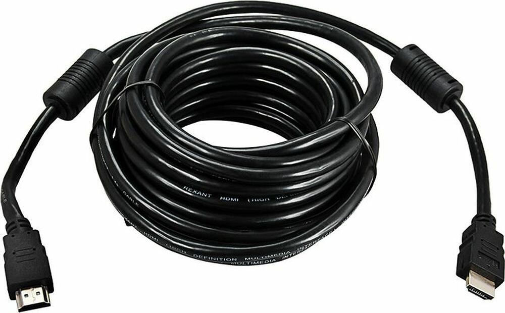 REXANT 17-6210 Кабель HDMI - HDMI 1.4, 20м, Gold REXANT