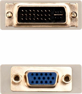 REXANT 17-6821 Переходник штекер DVI-I - гнездо VGA REXANT