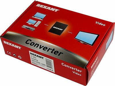 REXANT 17-6904 Конвертер YPbPr + SPDIF / Toslink на HDMI, металл REXANT