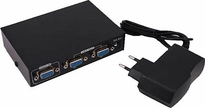 REXANT 17-6922 Делитель гнездо VGA на 2 гнезда VGA, металл REXANT