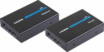 REXANT 17-6971 HDMI-удлинитель по витой паре RJ-45(8P8C) до 120м (1080p) REXANT