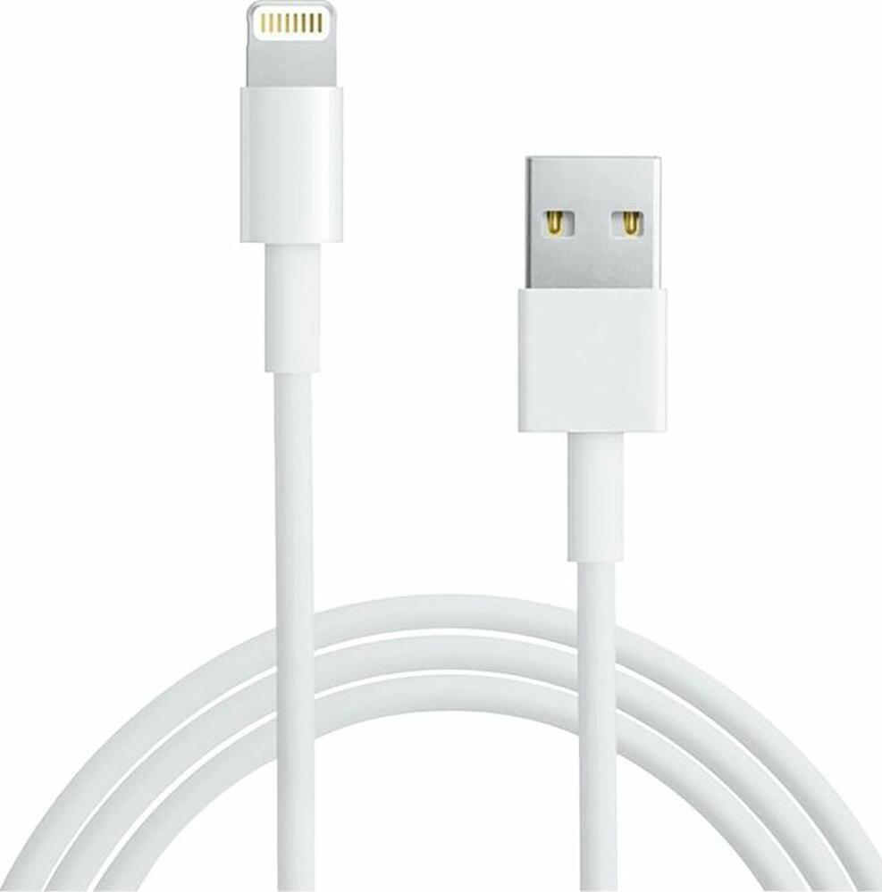 REXANT 18-0000 Кабель USB-A – Lightning, 2,4А, 1м, ПВХ, белый, оригинал (чип MFI) REXANT