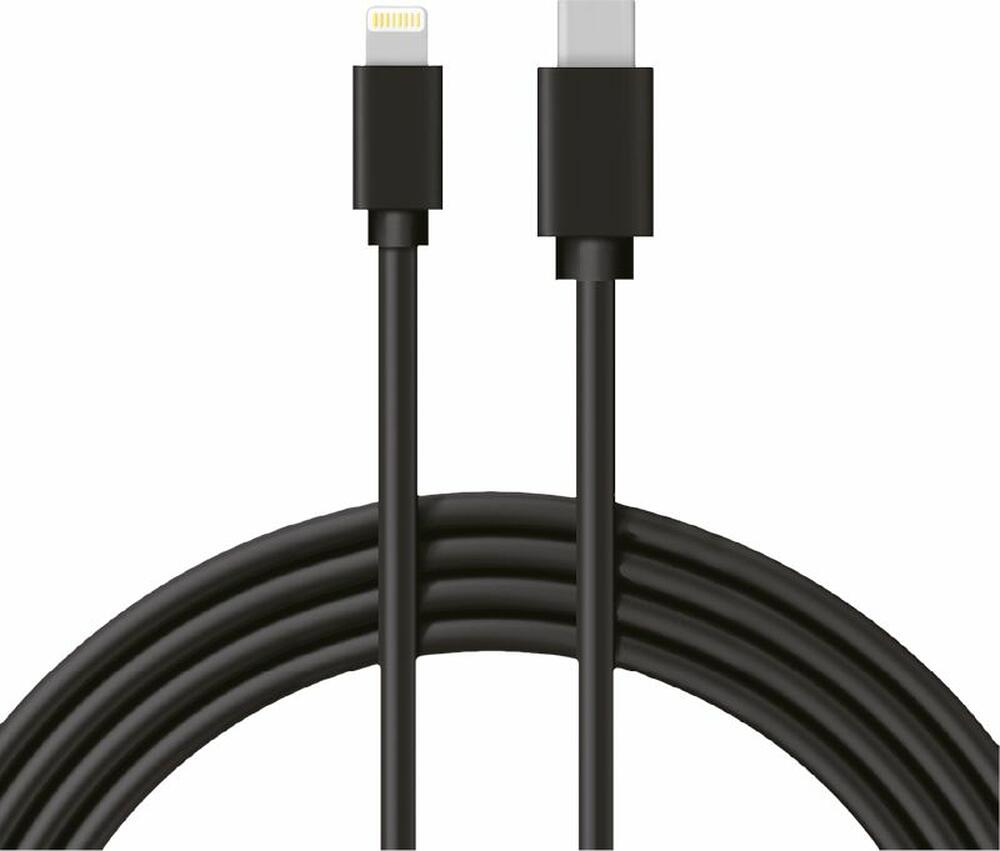 REXANT 18-1827 Кабель Type-C – Lightning, 3A, 1м, ПВХ, черный REXANT 