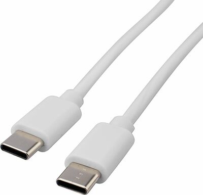 REXANT 18-1828 Кабель Type-C - Type-C, 3A, 1м, ПВХ, белый REXANT 
