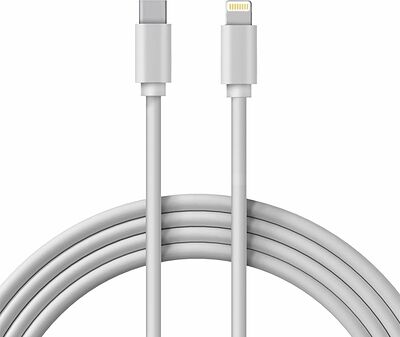 REXANT 18-1898 Кабель Type-C – Lightning, 2,4A, 1м, ПВХ, белый REXANT