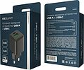 REXANT 18-2204 Сетевое зарядное устройство с двумя портами USB-A и Type-C, 30Вт GaN REXANT