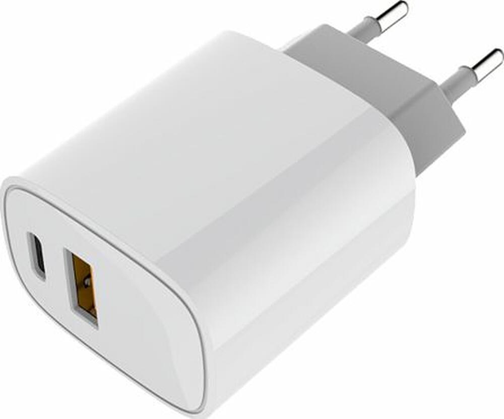 REXANT 18-2207 Сетевое зарядное устройство с двумя портами USB-A + USB-C, 20Вт REXANT