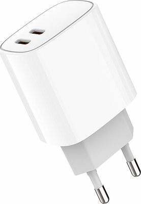 REXANT 18-2210 Сетевое зарядное устройство с двумя портами USB-C + USB-C, 20Вт REXANT