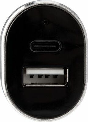 REXANT 18-2226 Автозарядка в прикуриватель REXANT АЗУ USB-A+USB-C, 3.1 A черная