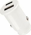 REXANT 18-2229 Автозарядка в прикуриватель REXANT АЗУ USB-A+USB-C, 2.4 A белая
