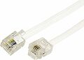 REXANT 18-3071 Удлинитель телефонный, плоский, RJ-11 (6P-4C), 7м, белый REXANT REXANT 18-3071 Удлинитель телефонный, плоский, RJ-11 (6P-4C), 7м, белый REXANT