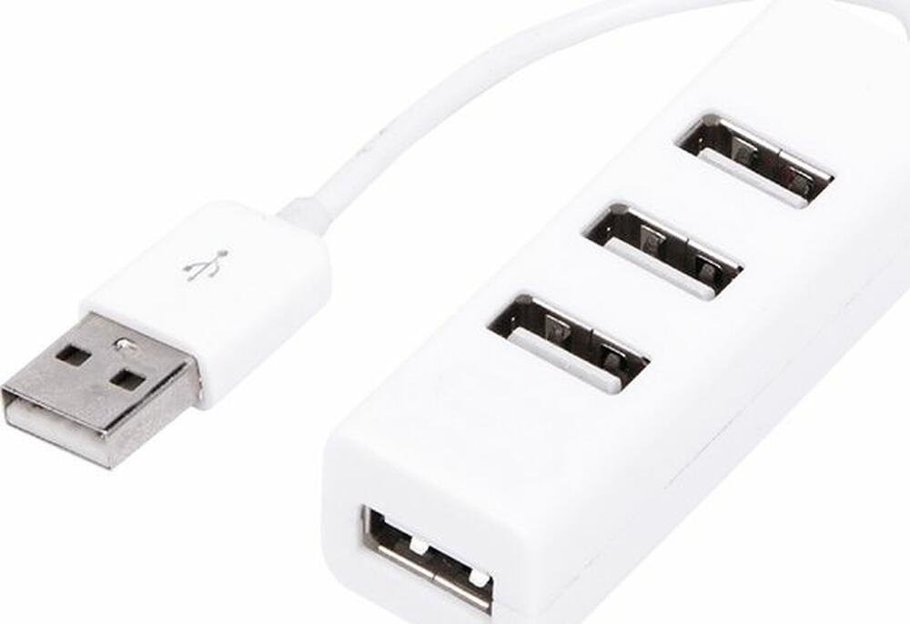 REXANT 18-4103-1 Разветвитель USB на 4 порта белый REXANT