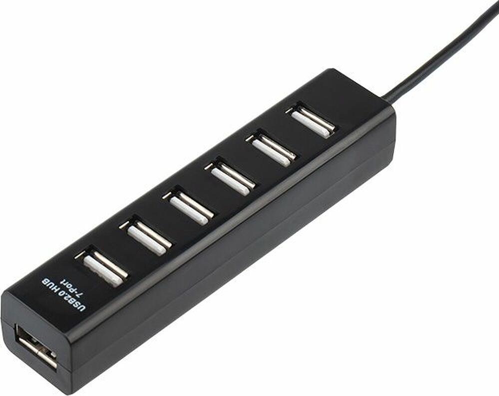 REXANT 18-4107 Разветвитель USB на 7 портов черный REXANT