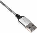 REXANT 18-4245 Кабель USB-A – Lightning, 2,4А, 1м, нейлон, серый REXANT