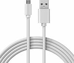 REXANT Кабель передачи данных REXANT microUSB длинный штекер 1М белый (18-4269)