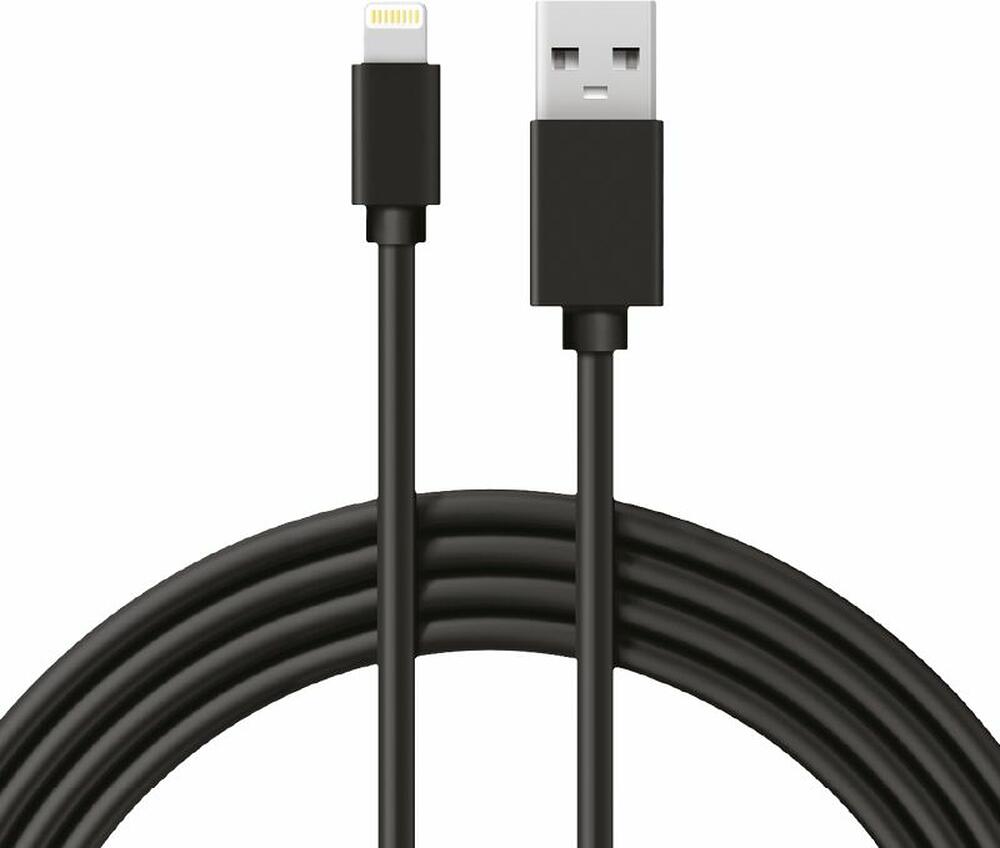 REXANT 18-7050 Кабель USB-A – Lightning, 2,1А, 1м, ПВХ, черный REXANT