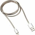 REXANT 18-7057 Кабель USB-A – Lightning, 2A, 1м, в матовой стальной оплетке REXANT