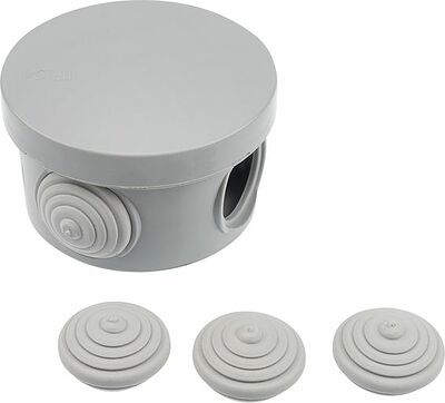 REXANT 28-3008 Коробка распаячная ОУ, Ø 65х40 мм, IP54 (УПр 65/40.1.3) REXANT