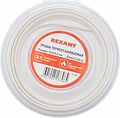 REXANT 29-0051 Трубка термоусаживаемая ТУТ нг 10,0/5,0мм, белая, ролик 2,44м REXANT