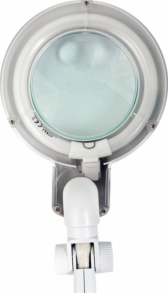 REXANT 31-0242 Лупа настольная 3D+12D с подсветкой, ø90мм, белая REXANT