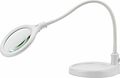 REXANT 31-0247 Лупа настольная 3D с подсветкой 30 SMD LED, подставка+прищепка, ø95мм, белая REXANT REXANT 31-0247 Лупа настольная 3D с подсветкой 30 SMD LED, подставка+прищепка, ø95мм, белая REXANT