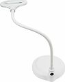 REXANT 31-0247 Лупа настольная 3D с подсветкой 30 SMD LED, подставка+прищепка, ø95мм, белая REXANT REXANT 31-0247 Лупа настольная 3D с подсветкой 30 SMD LED, подставка+прищепка, ø95мм, белая REXANT