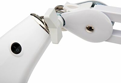 REXANT 31-0403 Лупа на струбцине круглая 5D с подсветкой 56 SMD LED, ø127мм, белая REXANT