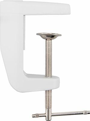REXANT 31-0410 Лампа настольная бестеневая, струбцина, ECO light, 324 SMD LED, диммер, теплый/холодный свет, белая REXANT