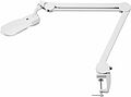 REXANT 31-0565 Лупа на струбцине квадратная 3D+20D с подсветкой 6LED, серия EXPERT, белая REXANT
