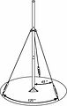 REXANT 34-0566 Мачта для антенн алюминиевая, 600см, 3 секции REXANT REXANT 34-0566 Мачта для антенн алюминиевая, 600см, 3 секции REXANT