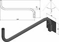 REXANT 34-0597 Кронштейн поворотный Севастополь-1, 50см REXANT 