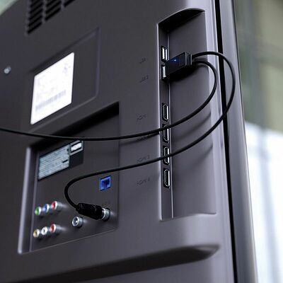 REXANT 34-0717 Антенна комнатная «Активная» для цифрового телевидения DVB-T2, Ag-717 REXANT