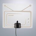 REXANT 34-0719 Антенна комнатная «Активная» с USB питанием, для цифрового телевидения DVB-T2, Ag-719 REXANT