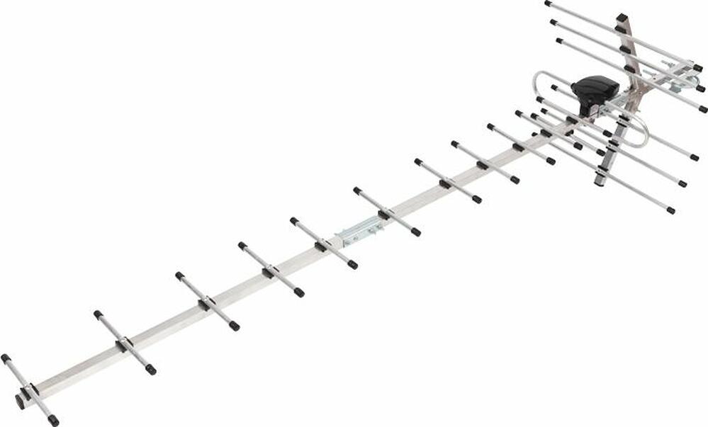 REXANT 34-0777 ТВ антенна наружная «Активная» для цифрового ТВ DVB-T2, RX-417 REXANT